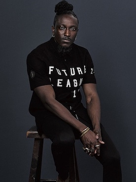 「アイテム（パンツ）」を使った、ILoveUglyさん（メンズ・31cm）の春コーディネート