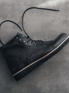 「アイテム（シューズ）」を使った、ILoveUglyさん（メンズ・244cm）の春コーディネート