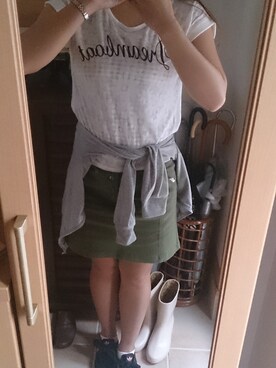 彩加さん（レディース・160cm）の夏コーディネート