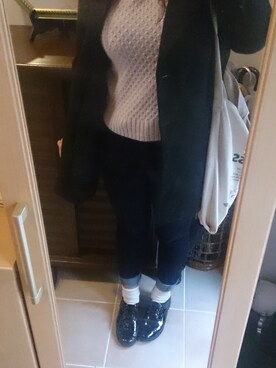 彩加さん（レディース・160cm）の冬コーディネート