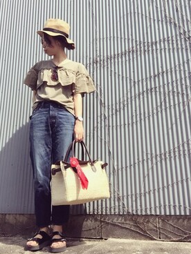 kae.さん（レディース・160cm）の夏コーディネート