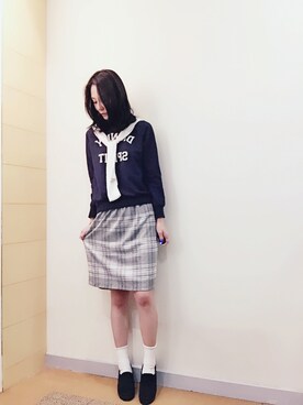 喵喵小桃さん（レディース・160cm）の秋コーディネート