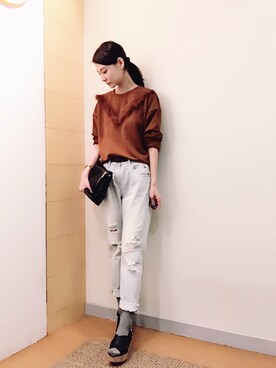 喵喵小桃さん（レディース・160cm）の秋コーディネート