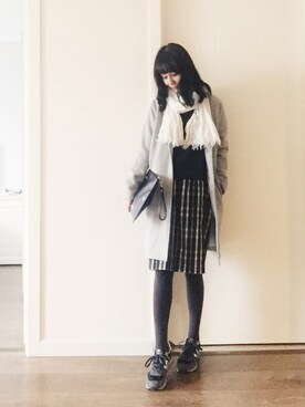 喵喵小桃さん（レディース・160cm）の秋コーディネート