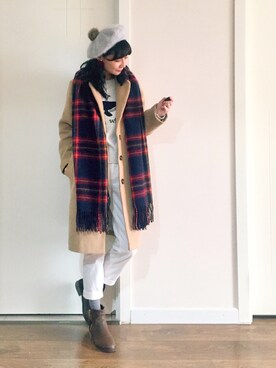 喵喵小桃さん（レディース・160cm）の冬コーディネート