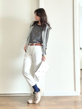 喵喵小桃さん（レディース・160cm）の春コーディネート