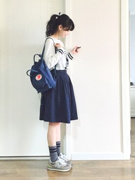 喵喵小桃さん（レディース・160cm）の春コーディネート