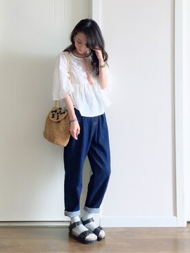 喵喵小桃さん(レディース・160cm)の夏コーディネート