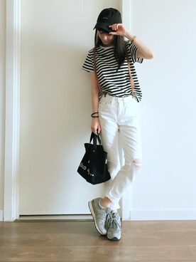 喵喵小桃さん（レディース・160cm）の夏コーディネート