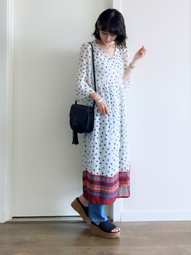 喵喵小桃さん（レディース・160cm）の秋コーディネート