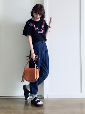 喵喵小桃さん（レディース・160cm）の秋コーディネート