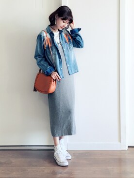 喵喵小桃さん（レディース・160cm）の秋コーディネート