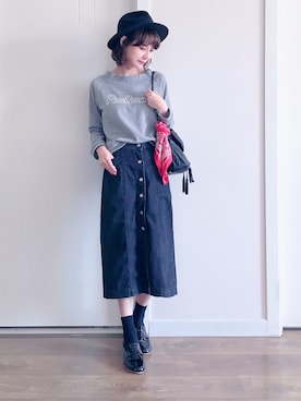 喵喵小桃さん（レディース・160cm）の秋コーディネート