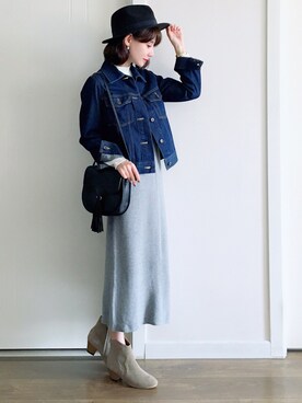 喵喵小桃さん（レディース・160cm）の秋コーディネート