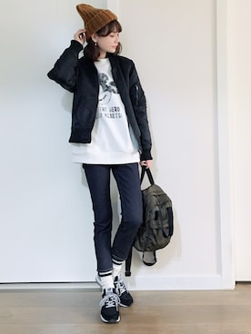 喵喵小桃さん（レディース・160cm）の秋コーディネート