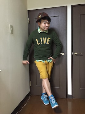 「ハイカット」｜小林一寿さん（メンズ・164cm・20代）の秋コーディネート