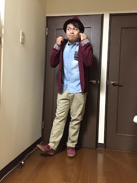 「アイテム（その他アウター）」を使った、小林一寿さん（メンズ・164cm・20代）の秋コーディネート