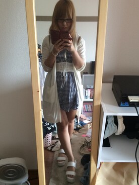 「LD prime（エルディープライム）のアイテム（トップス）」を使った、ainyan.さん（レディース・152cm）の夏コーディネート