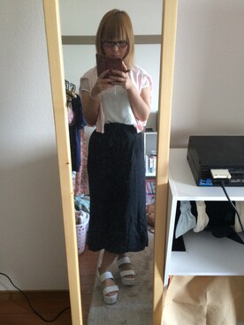 「LD prime（エルディープライム）のアイテム（トップス）」を使った、ainyan.さん（レディース・152cm）の夏コーディネート