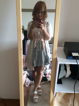 「LD prime（エルディープライム）のアイテム（トップス）」を使った、ainyan.さん（レディース・152cm）の夏コーディネート