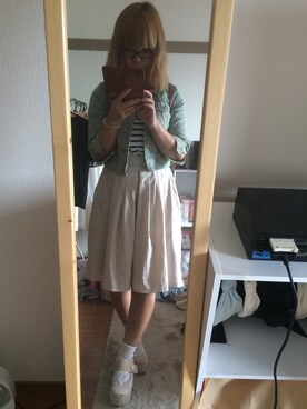 「LD prime（エルディープライム）のアイテム（パンツ）」を使った、ainyan.さん（レディース・152cm）の秋コーディネート