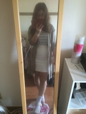 「LD prime（エルディープライム）のアイテム（トップス）」を使った、ainyan.さん（レディース・152cm）の夏コーディネート