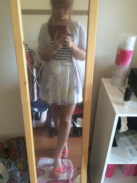 「LD prime（エルディープライム）のアイテム（パンツ）」を使った、ainyan.さん（レディース・152cm）の夏コーディネート