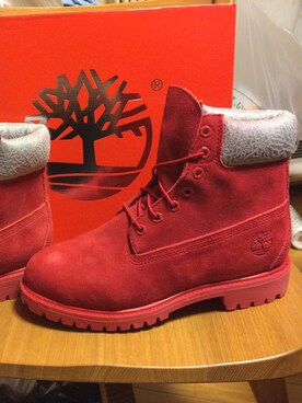 「Timberland（ティンバーランド）のアイテム（ブーツ、レッド系）」を使った、たくみらくるさん（メンズ・175cm・20代）の夏コーディネート