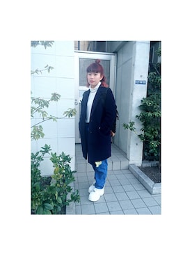 ゆずたんさん（レディース・154cm）の冬コーディネート