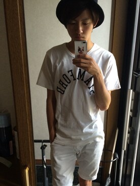 おっぱさん(メンズ・177cm)の夏コーディネート
