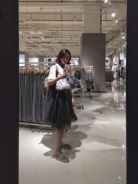 「THE PUZZLE DESIGN（ザパズルデザイン）のアイテム」を使った、-carolhlさん（レディース・160cm）の夏コーディネート