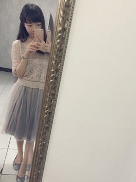 「授業」｜alicealice0305さん（レディース・153cm）の春コーディネート