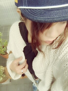 「NATAL DESIGN（ネイタルデザイン）のアイテム（帽子）」を使った、Ayajiさん（レディース・155cm）の冬コーディネート