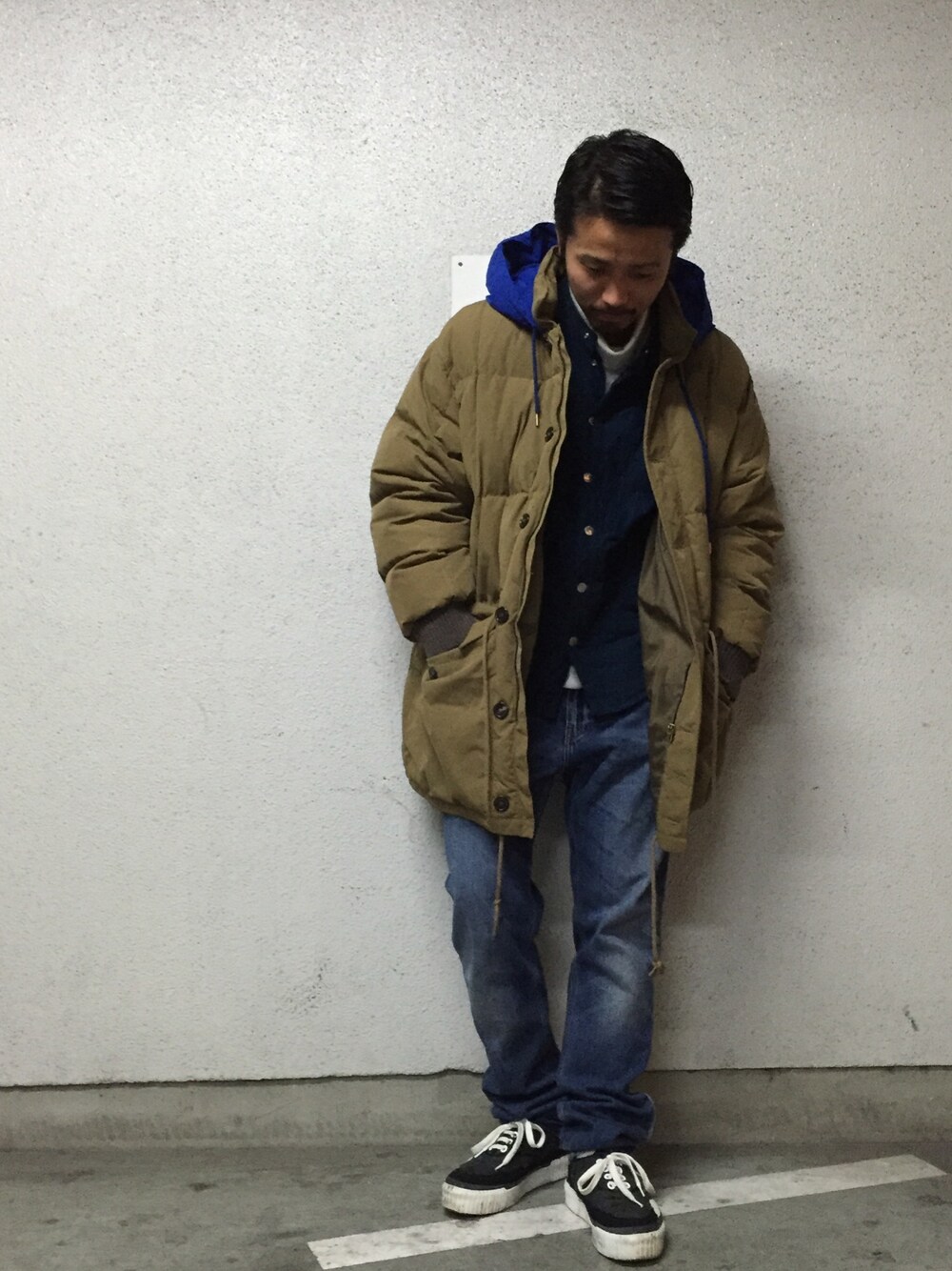 「MARNI、ACNE、UMIT BENAN、LHP、Julien david、ダウンジャケット、LHP名古屋、相川」｜「MARNIのアイテム（ダウンジャケット/コート、ベージュ系）」を使った、相川直輝さん（メンズ・174cm）の秋コーディネートの1枚目の写真