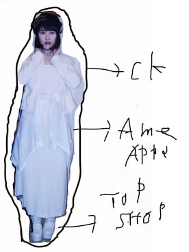 「Calvin Klein（カルバン・クライン）のアイテム（その他アウター）」を使った、EYEさん（レディース・161cm）の春コーディネート