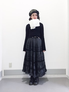 「マリクワ」｜EYEさん（レディース・161cm）の秋コーディネート