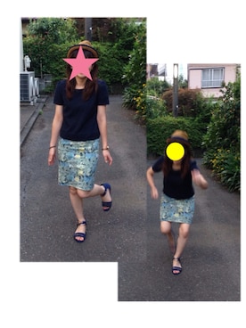 「夜ご飯」｜鈴木さん（レディース・154cm）の春コーディネート