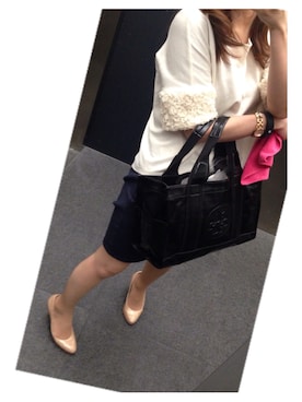 「つかれた」｜鈴木さん（レディース・154cm）の夏コーディネート