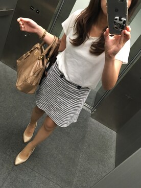 鈴木さん（レディース・154cm）の春コーディネート