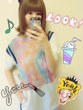 りちゃこ(バニラビーンズ)さん（レディース・173cm）の春コーディネート