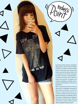 りちゃこ(バニラビーンズ)さん（レディース・173cm）の夏コーディネート