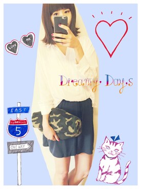 りちゃこ(バニラビーンズ)さん（レディース・173cm）の秋コーディネート