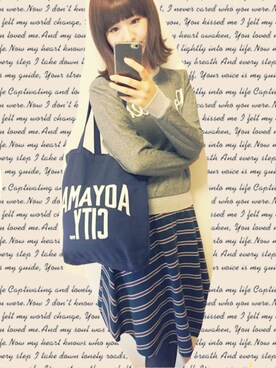 りちゃこ(バニラビーンズ)さん(レディース・173cm)の秋コーディネート