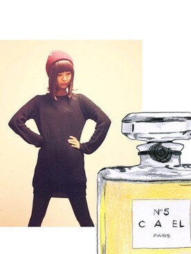 りちゃこ(バニラビーンズ)さん(レディース・173cm)の冬コーディネート