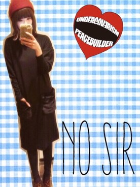 りちゃこ(バニラビーンズ)さん(レディース・173cm)の冬コーディネート