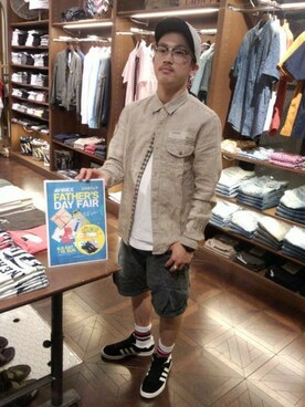 MASAYAさん(メンズ・163cm)の夏コーディネート