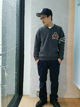 MASAYAさん(メンズ・163cm)の秋コーディネート