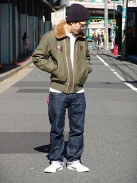 B 15a Avirex アヴィレックスを使った人気ファッションコーディネート Wear