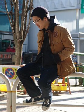 MASAYAさん（メンズ・163cm）の冬コーディネート