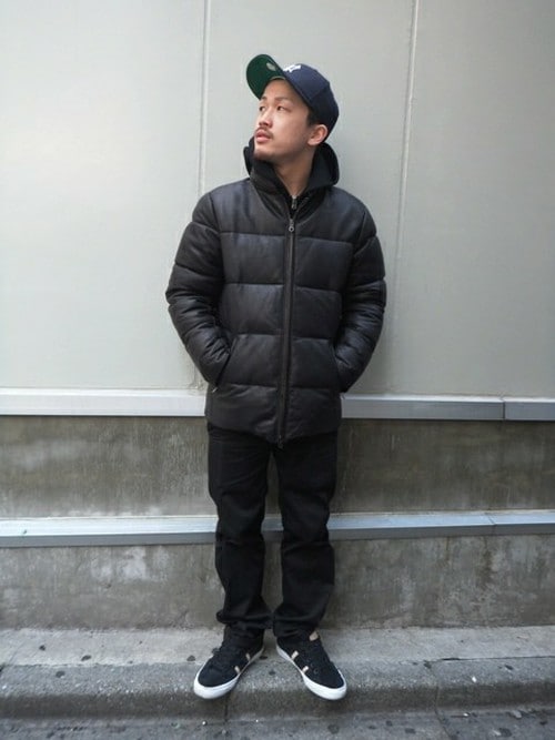 Masaya Avirex 新宿 Avirexのダウンジャケット コートを使ったコーディネート Wear